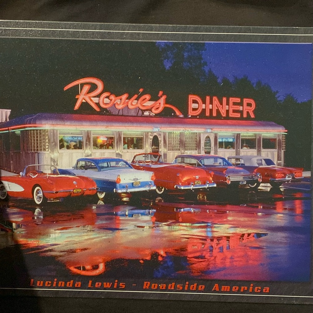 Vintage tin sign